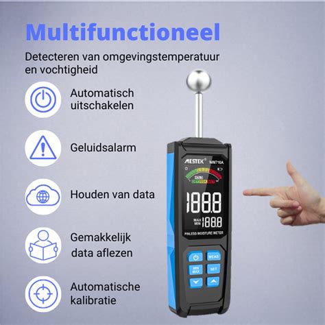 bol vochtmeter|vochtmeter voor muren.